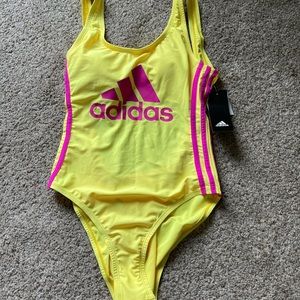 Adidas one piece swim suit